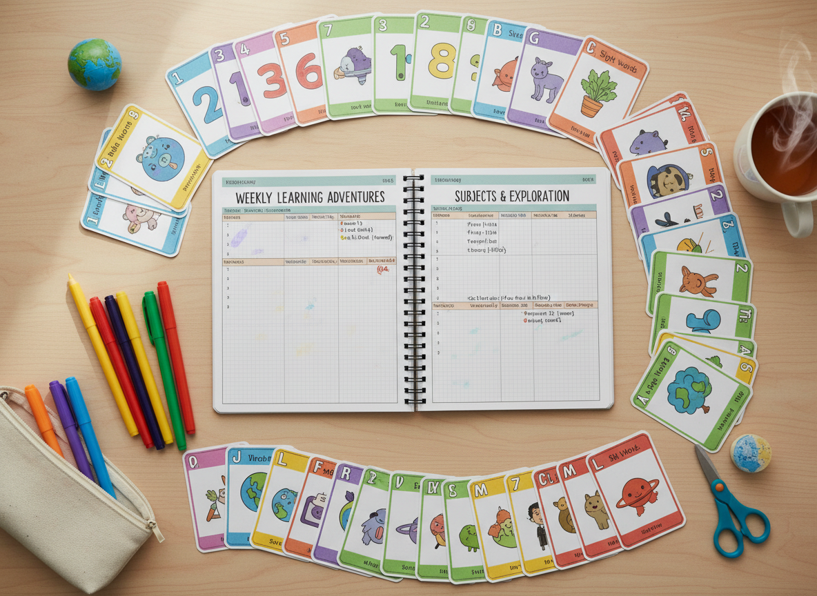 Flashcards and Planners